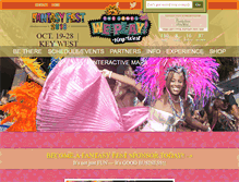 Tablet Screenshot of fantasyfest.com